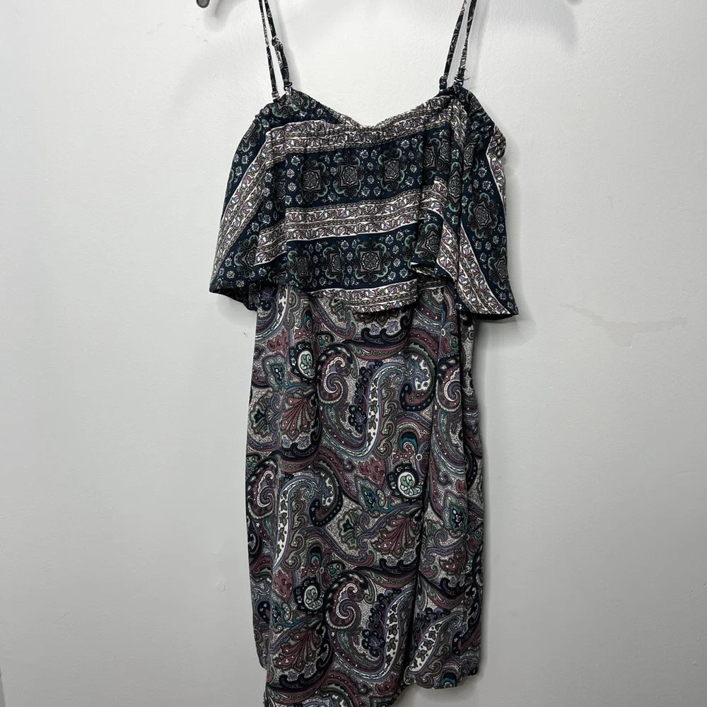Massini boho paisley dress with removable straps - Picture 2 of 4
